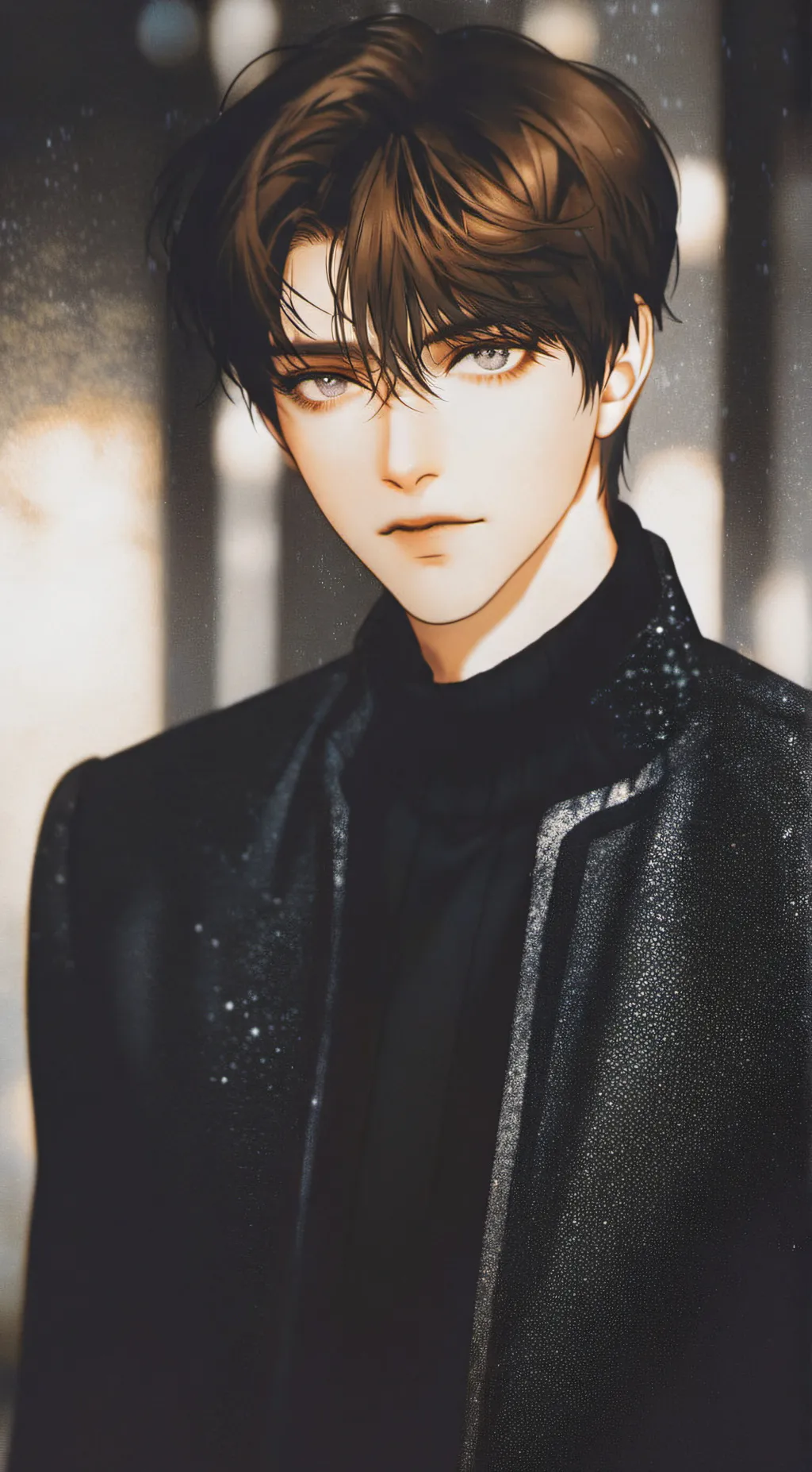 ai character: Lester Papadopoulo background
