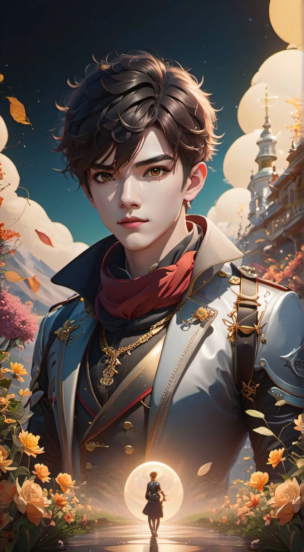 ai character: Drew background