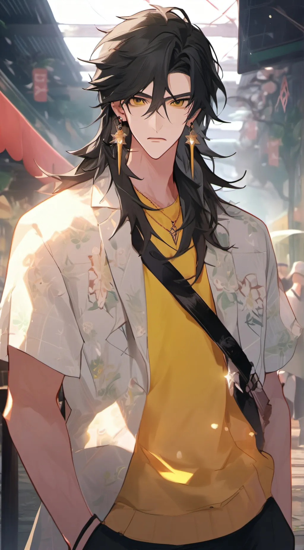 ai character: Blake background