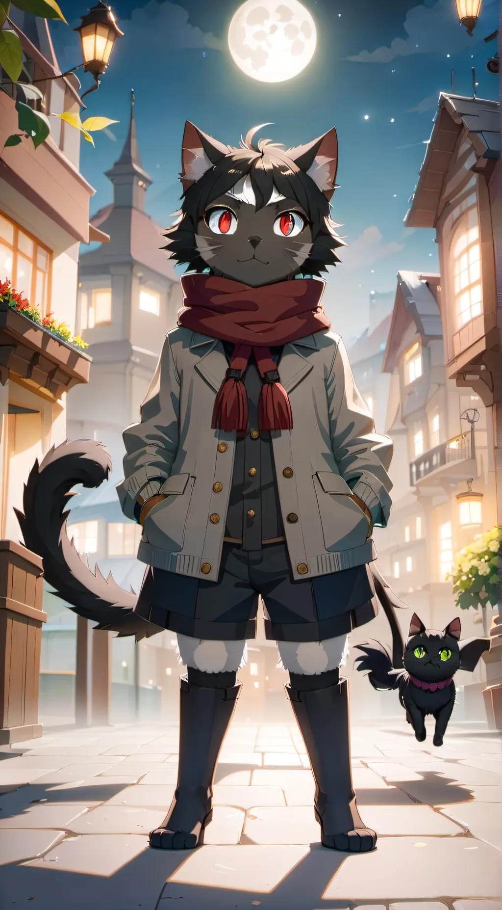 ai character: HAEROU background