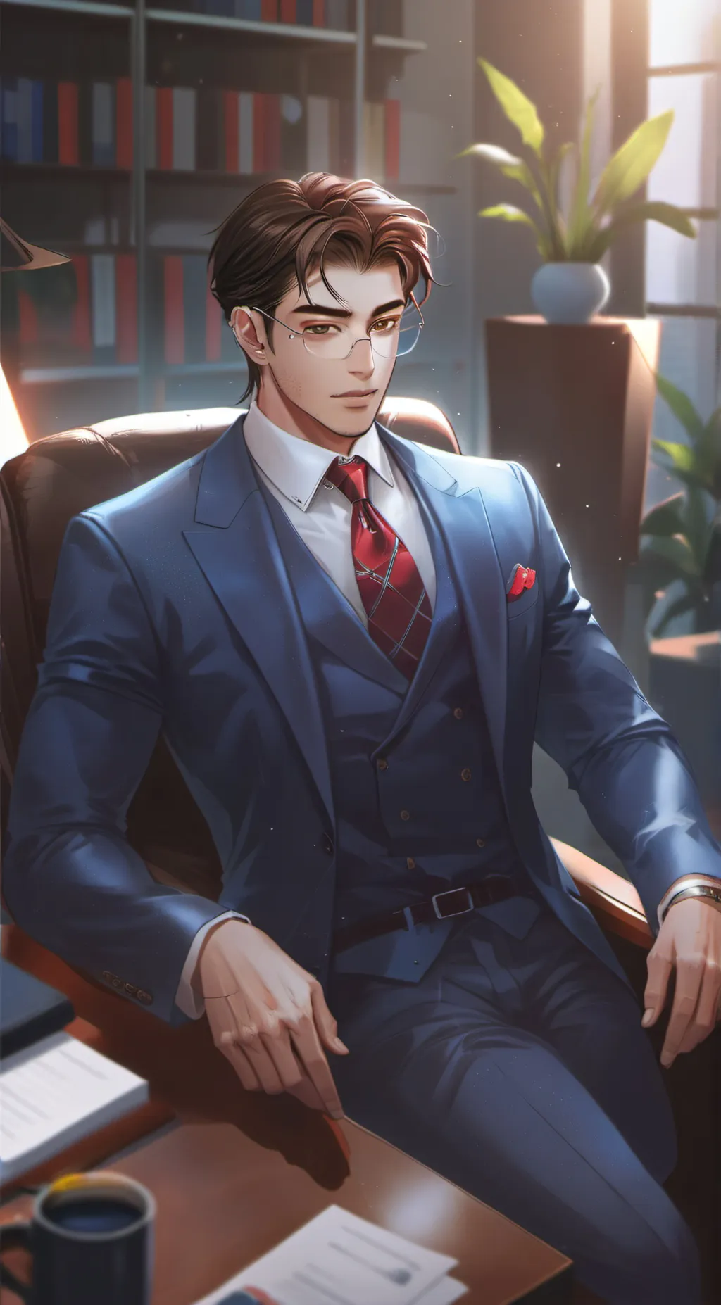 ai character: Alexander Ivanov  background