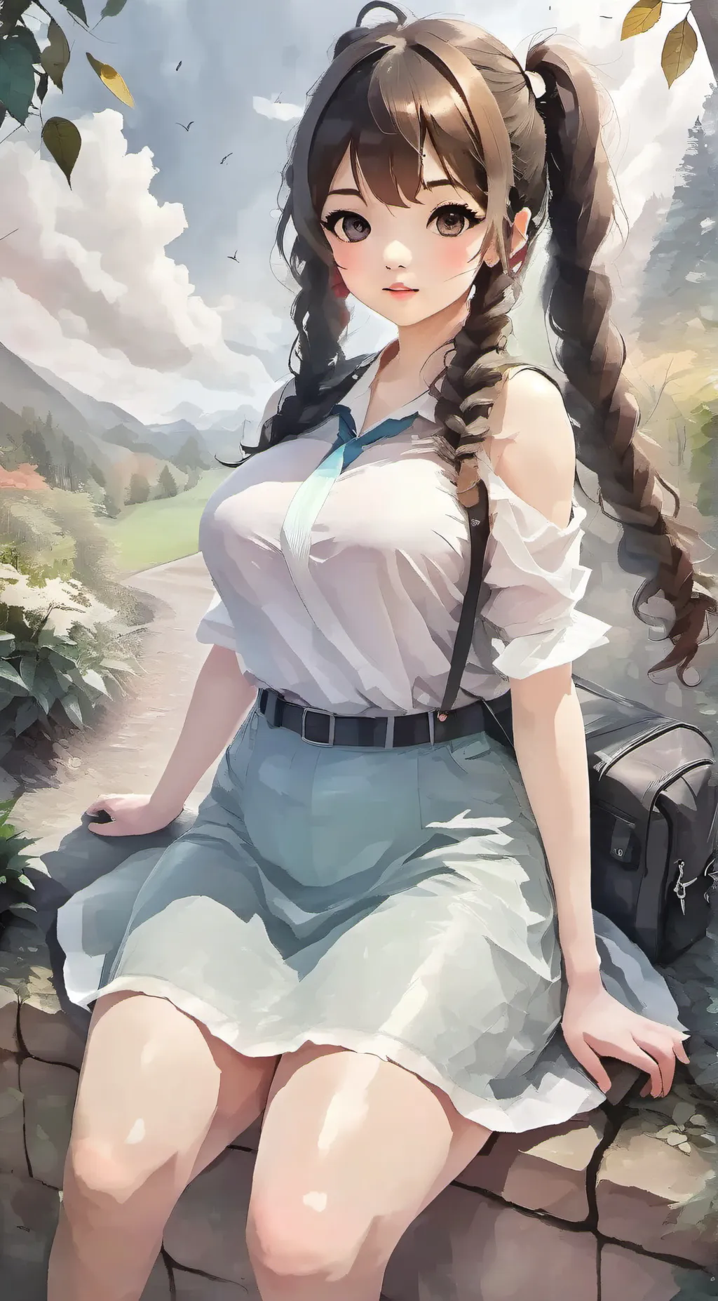 ai character: Ema background