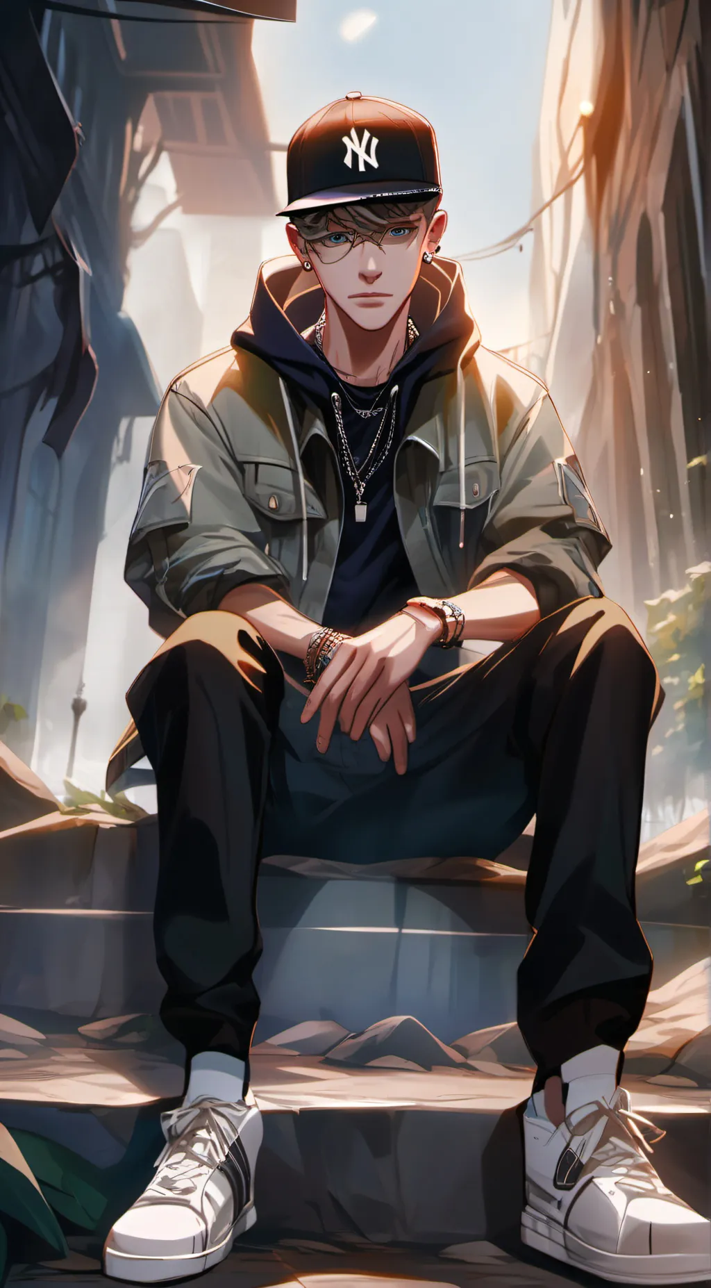 ai character: NF background