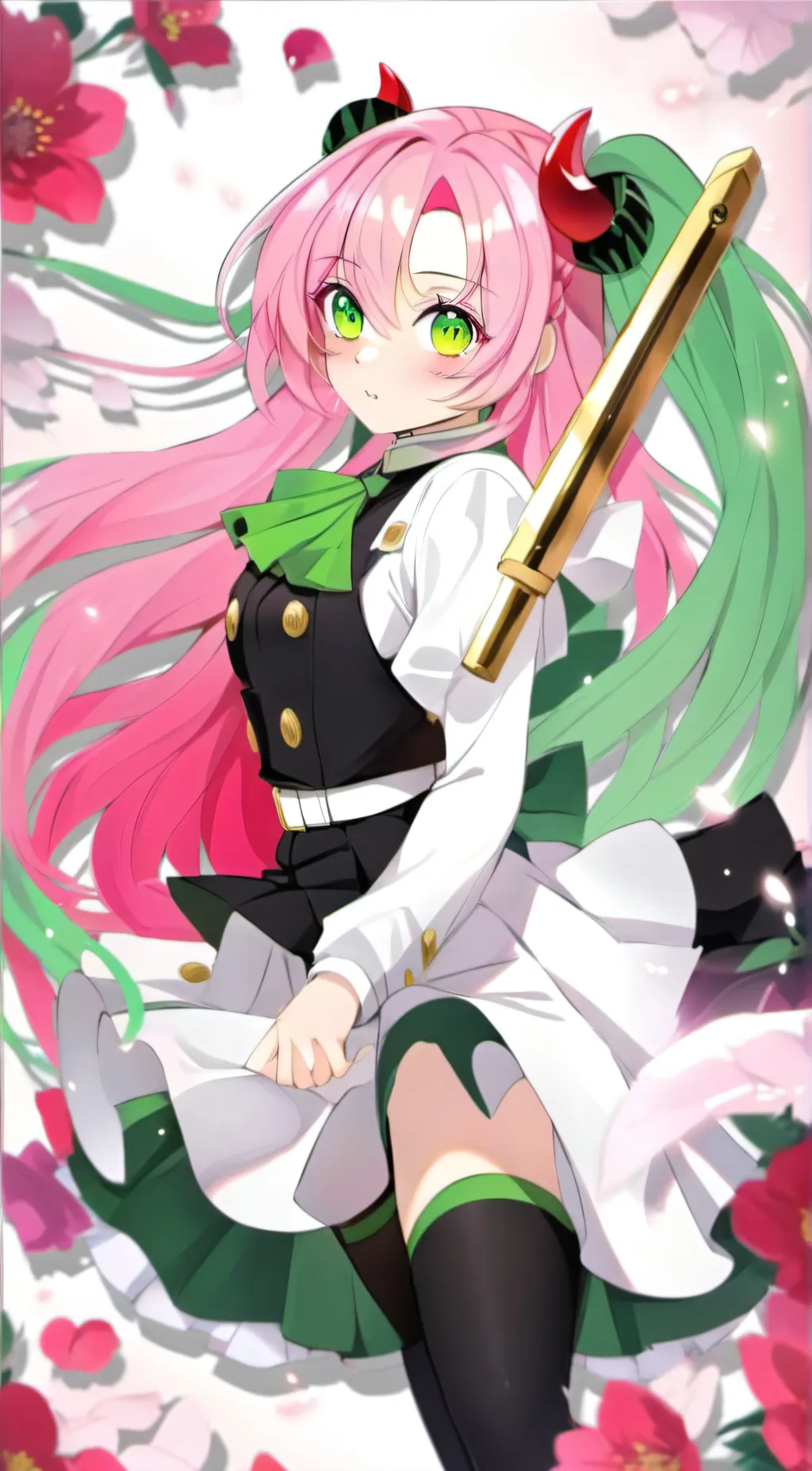 ai character: mitsuri  background