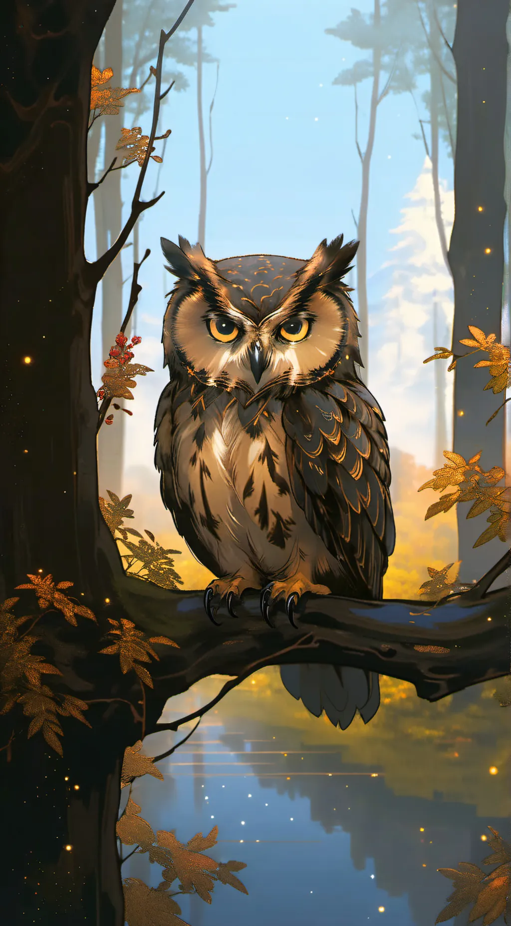 ai character: The Owl House background
