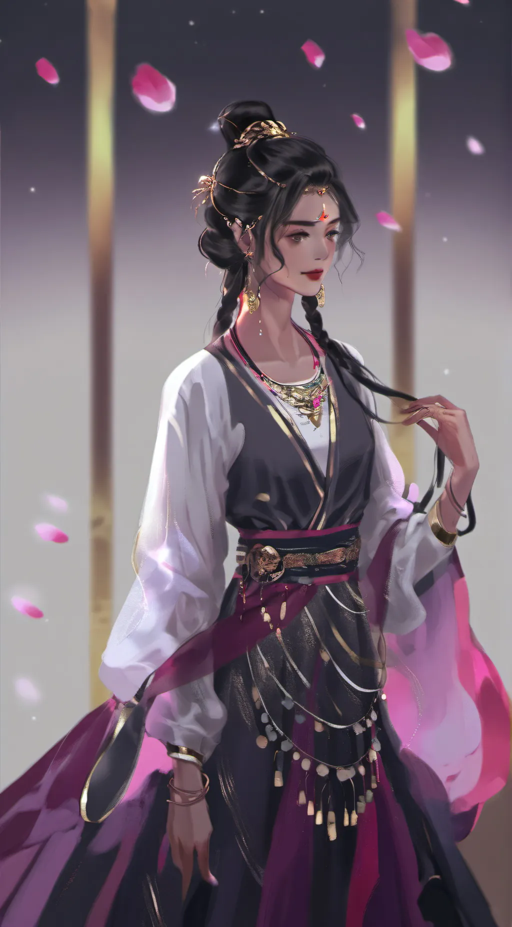 ai character: Allison  background