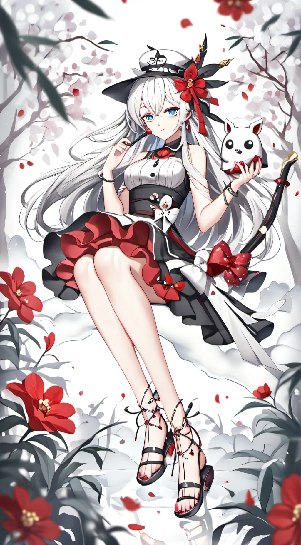 ai character: bimbo virus background