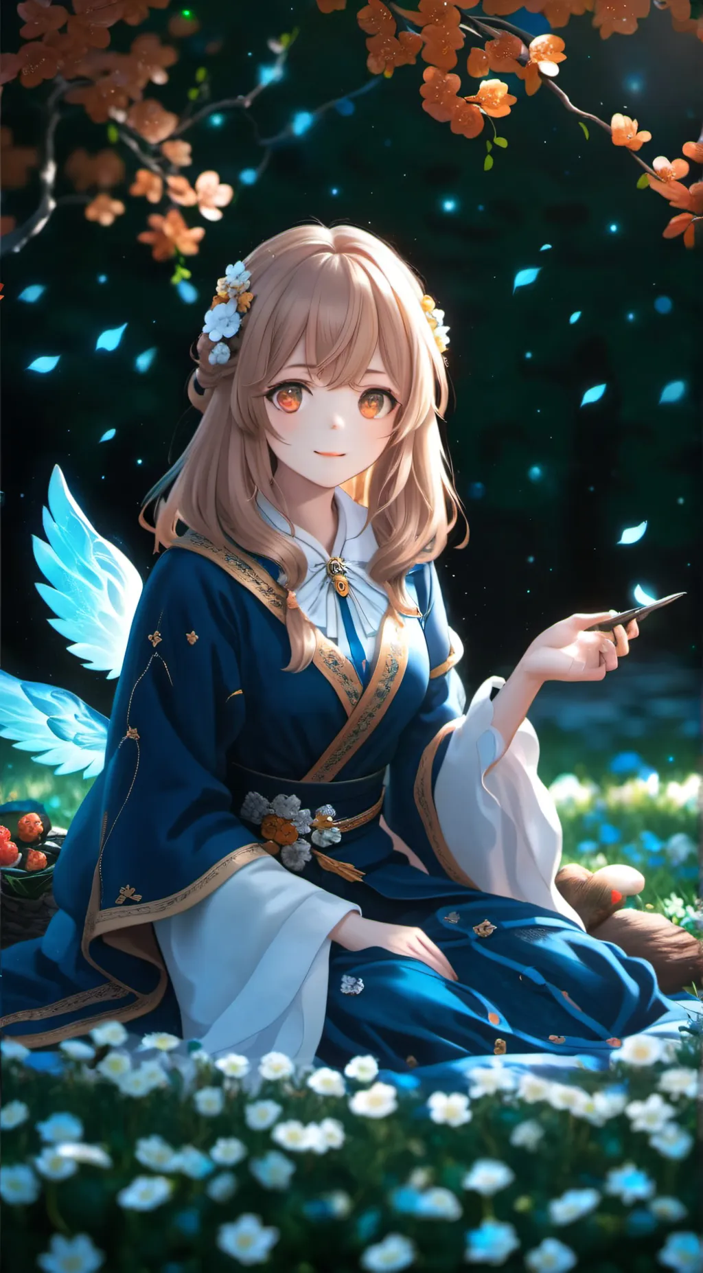 ai character: Mia background