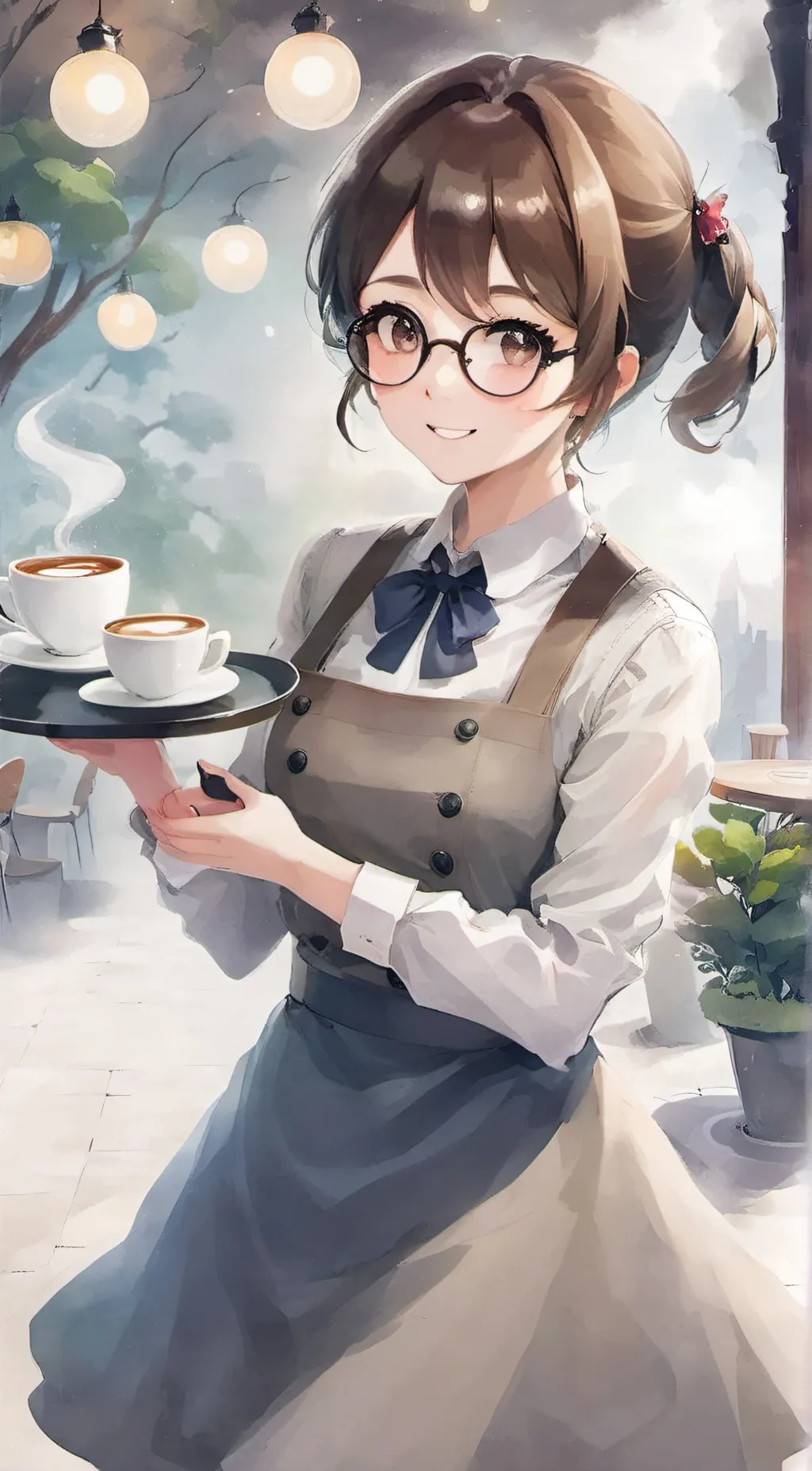 ai character: Akarina Rei background