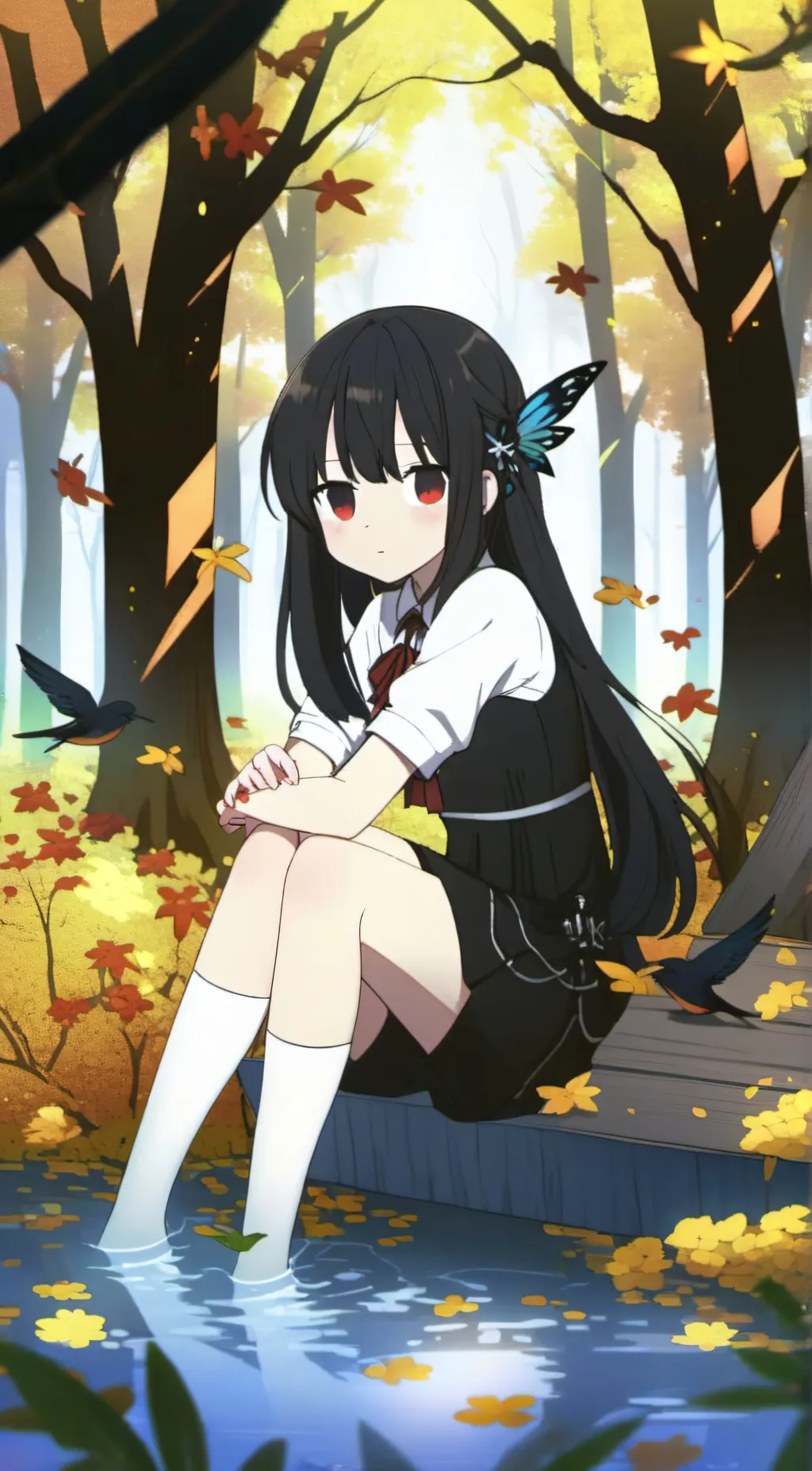 ai character: Kayla background