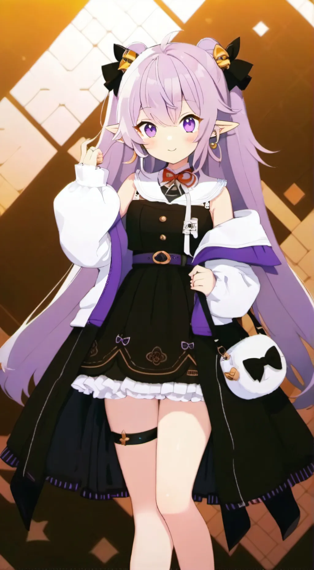ai character: Leah Mia! background