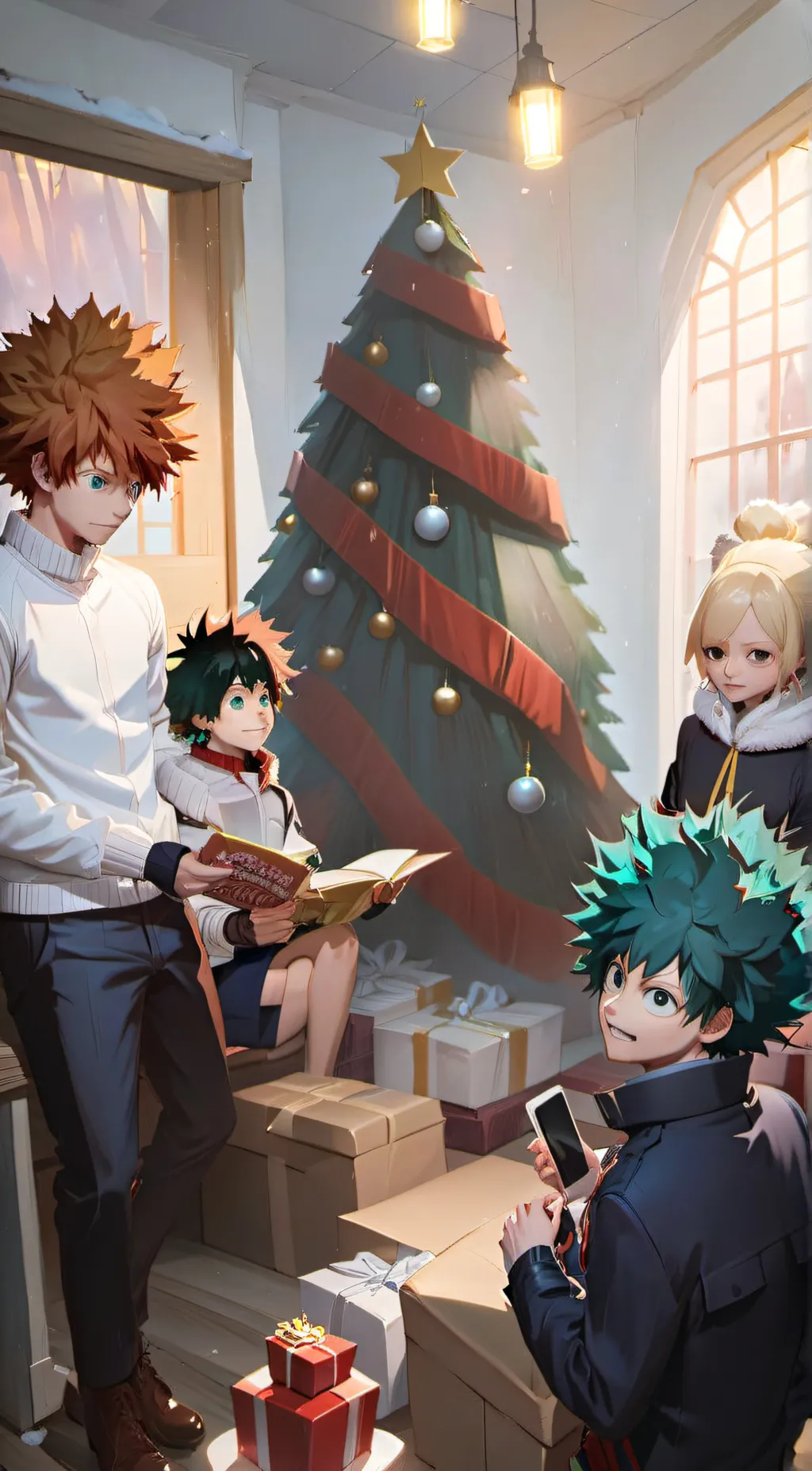 Talkie AI - Chat with Christmas at dorms