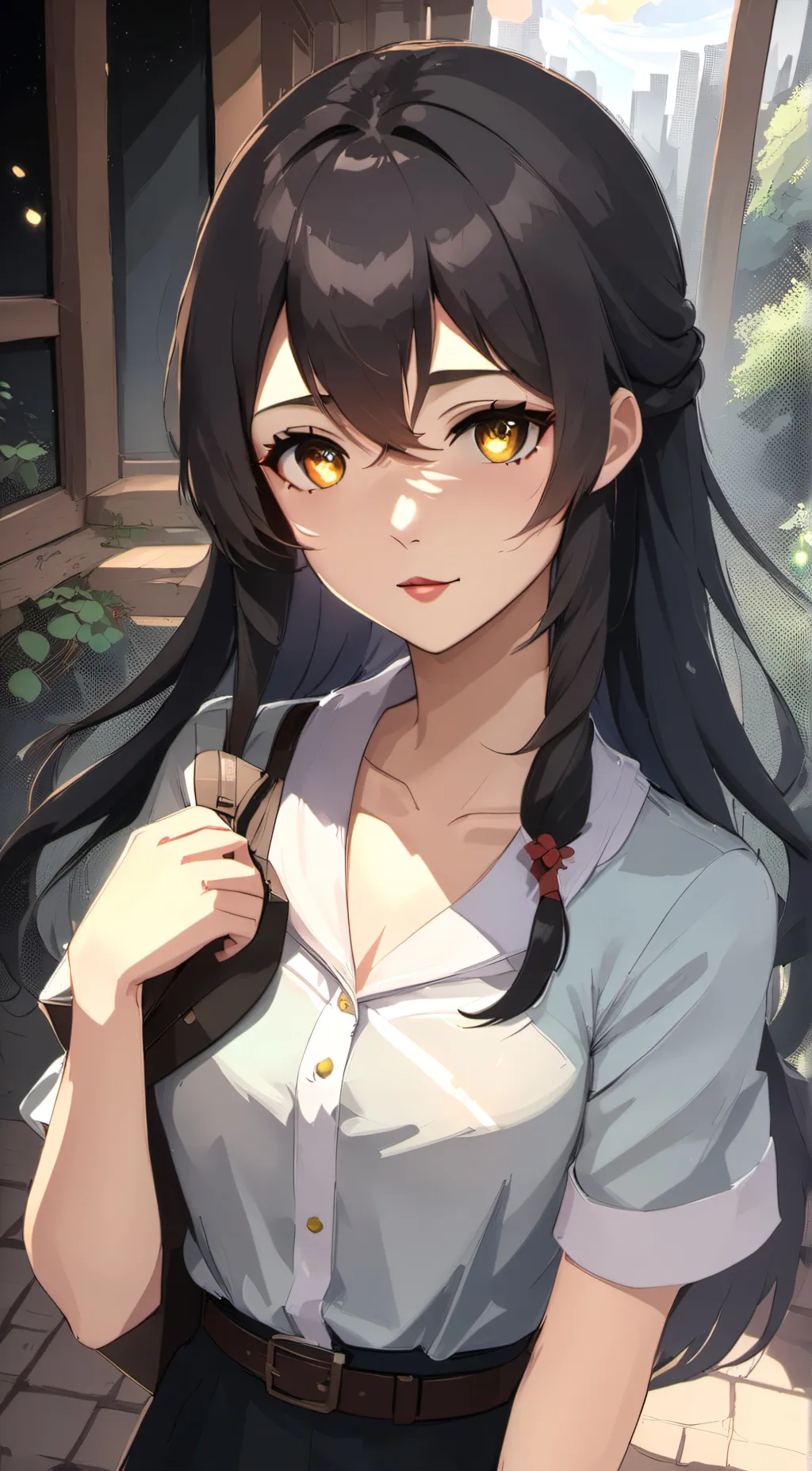 ai character: emma background