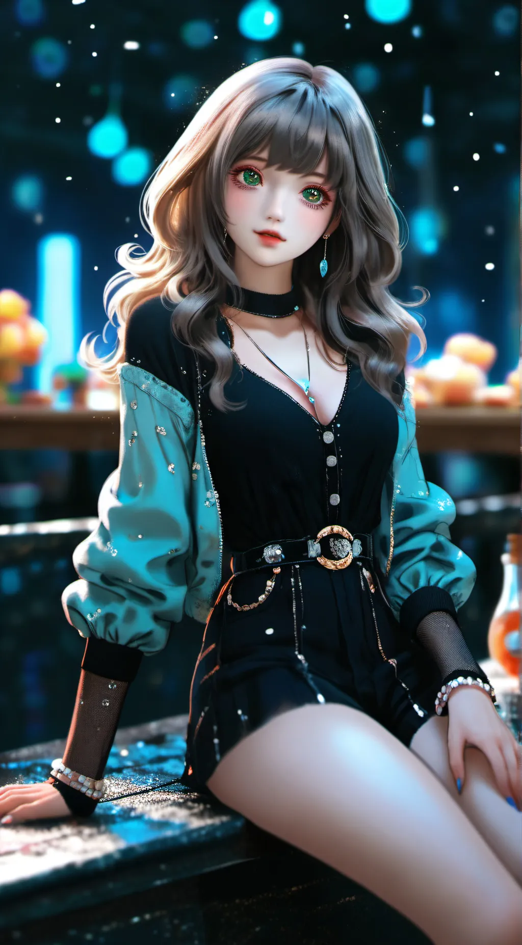 ai character: Charlotte  background