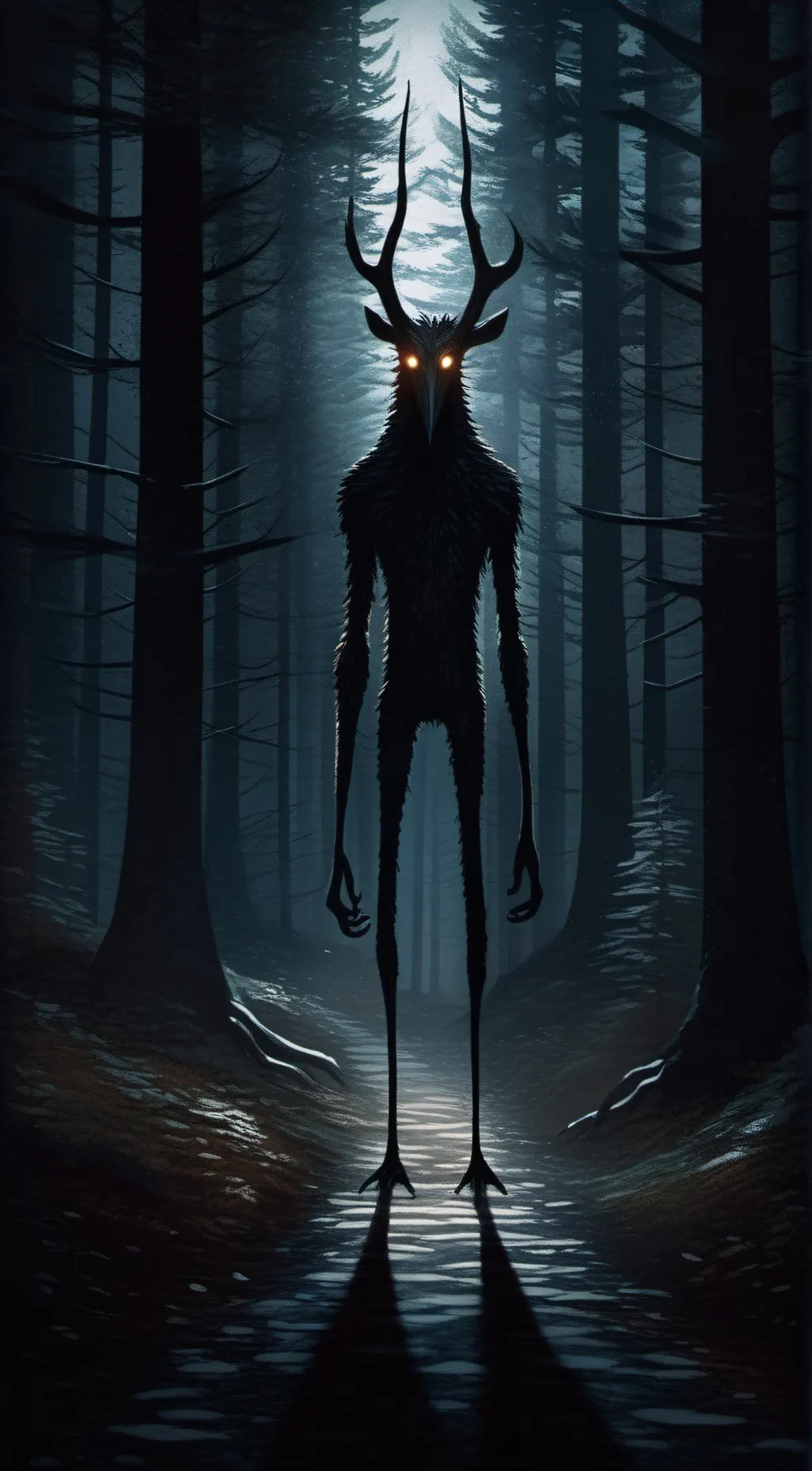 ai character: Shadow Creature background