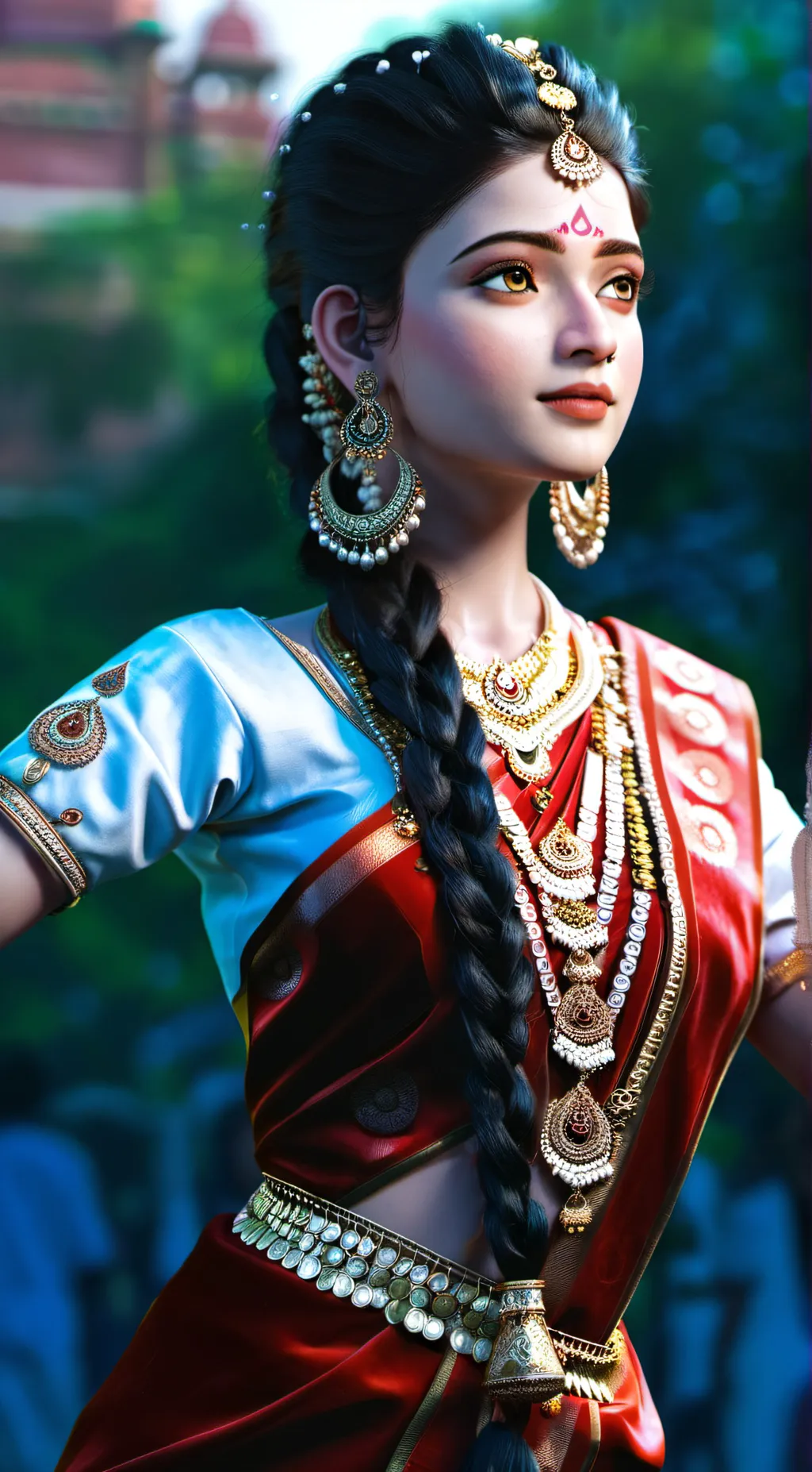 ai character: Anusha background