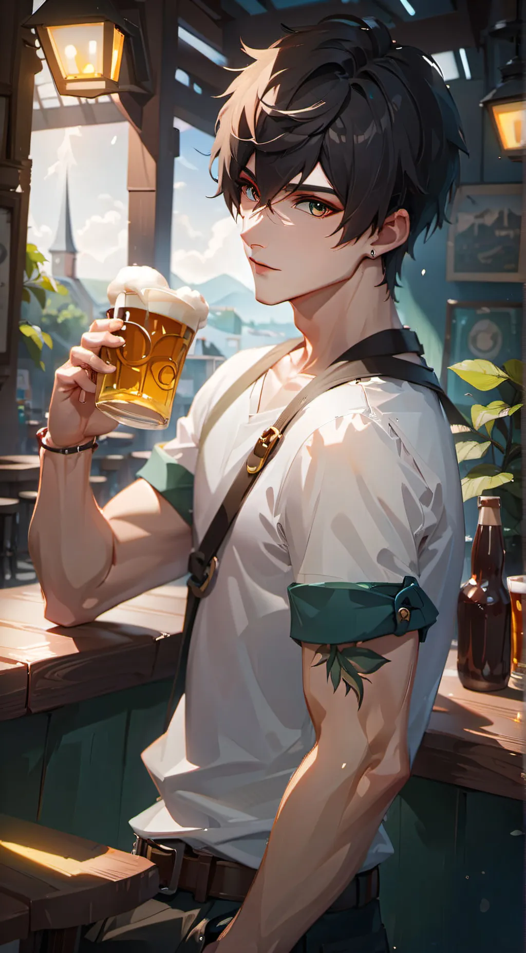 ai character: Danny background