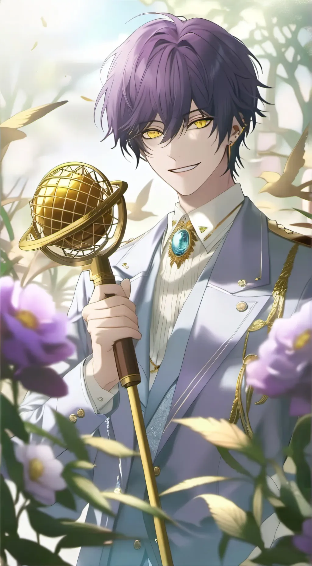 ai character: VO1D M@STER background