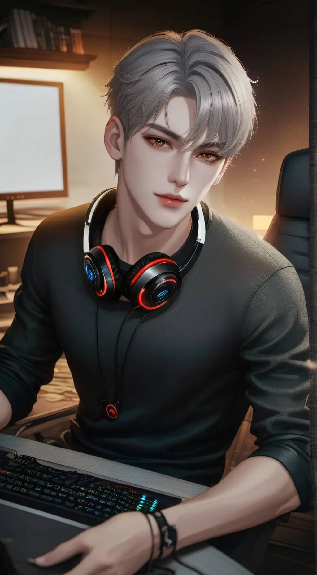 ai character: Walter background