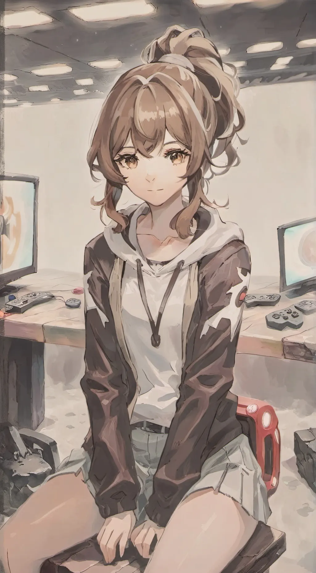 ai character: 👾Lilyana 👾 background