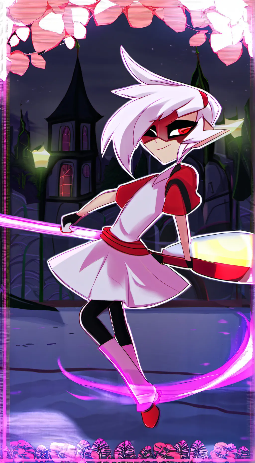 ai character: Angel dust background