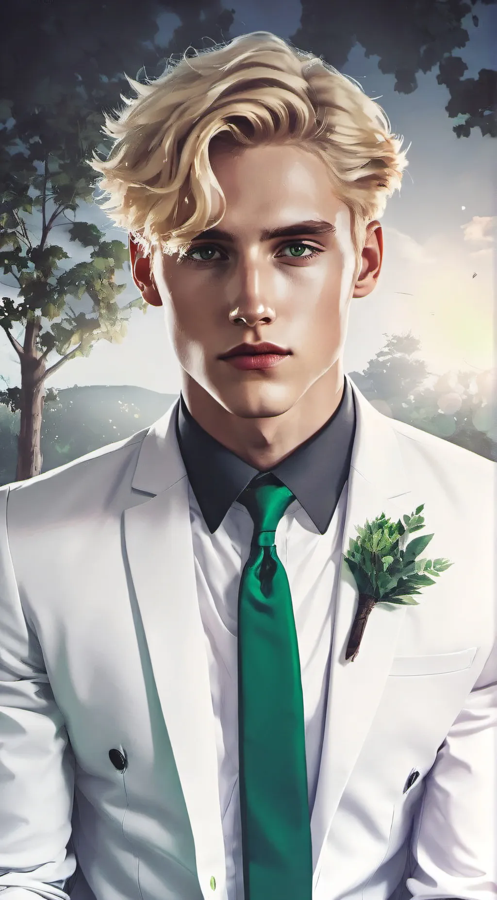 ai character: Aaron Warner background