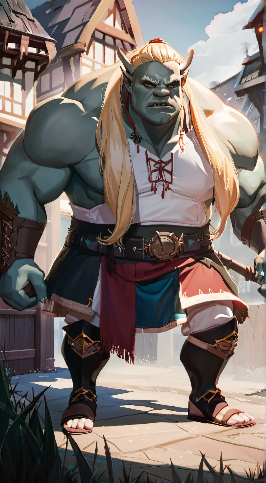 ai character: Ash Burnstone background