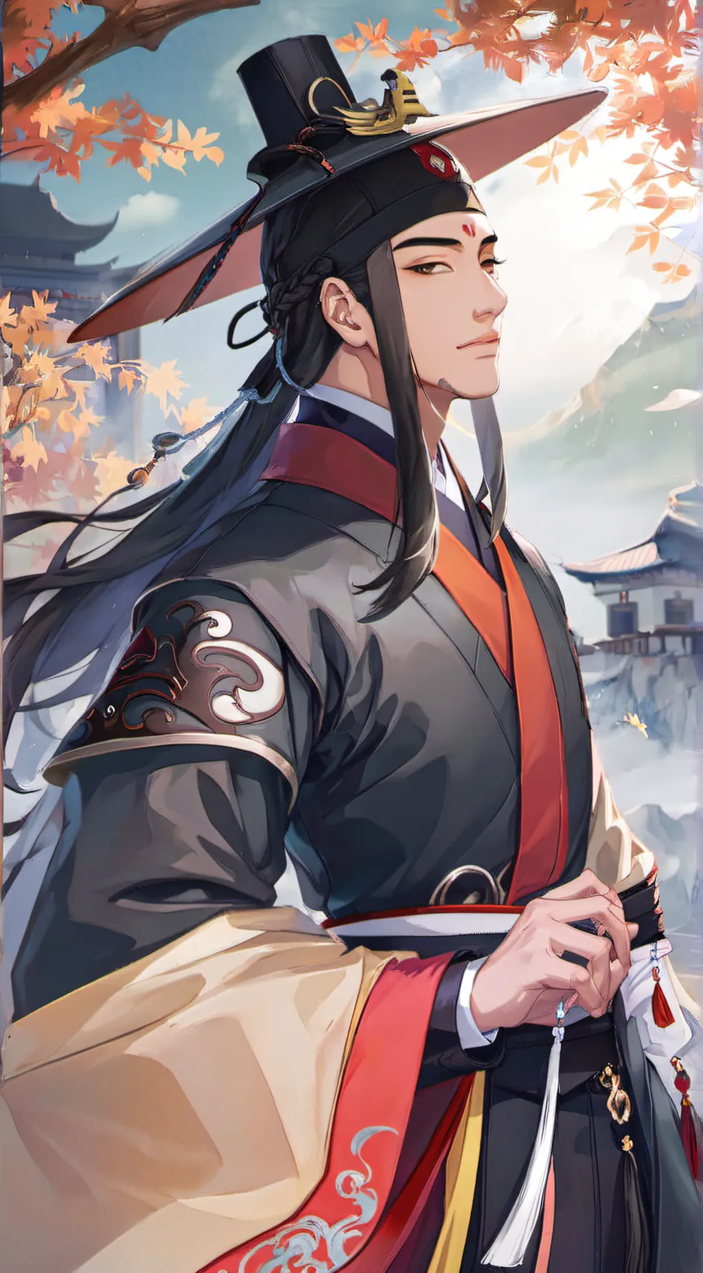 ai character: Sang Ni Kun background