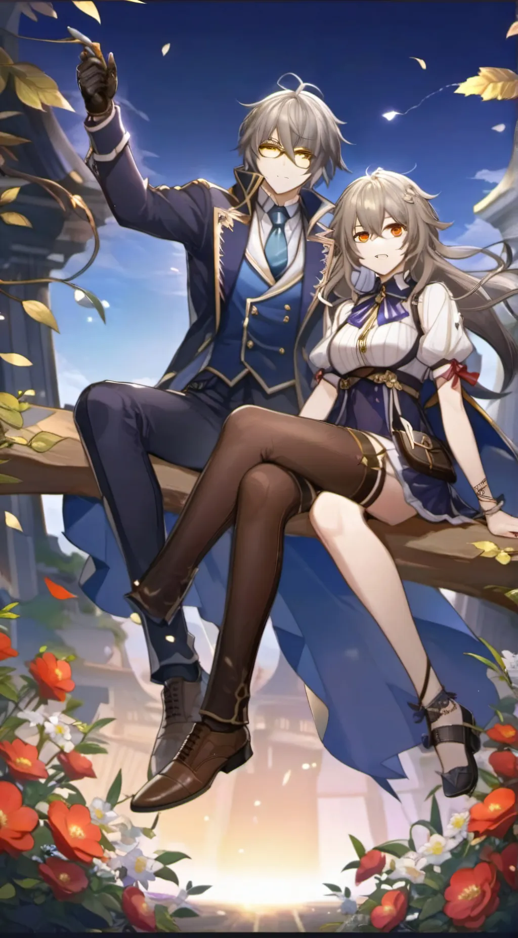 ai character: Honkai star rail background