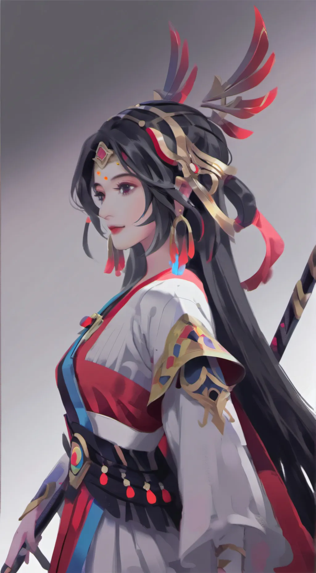 ai character: julie  background