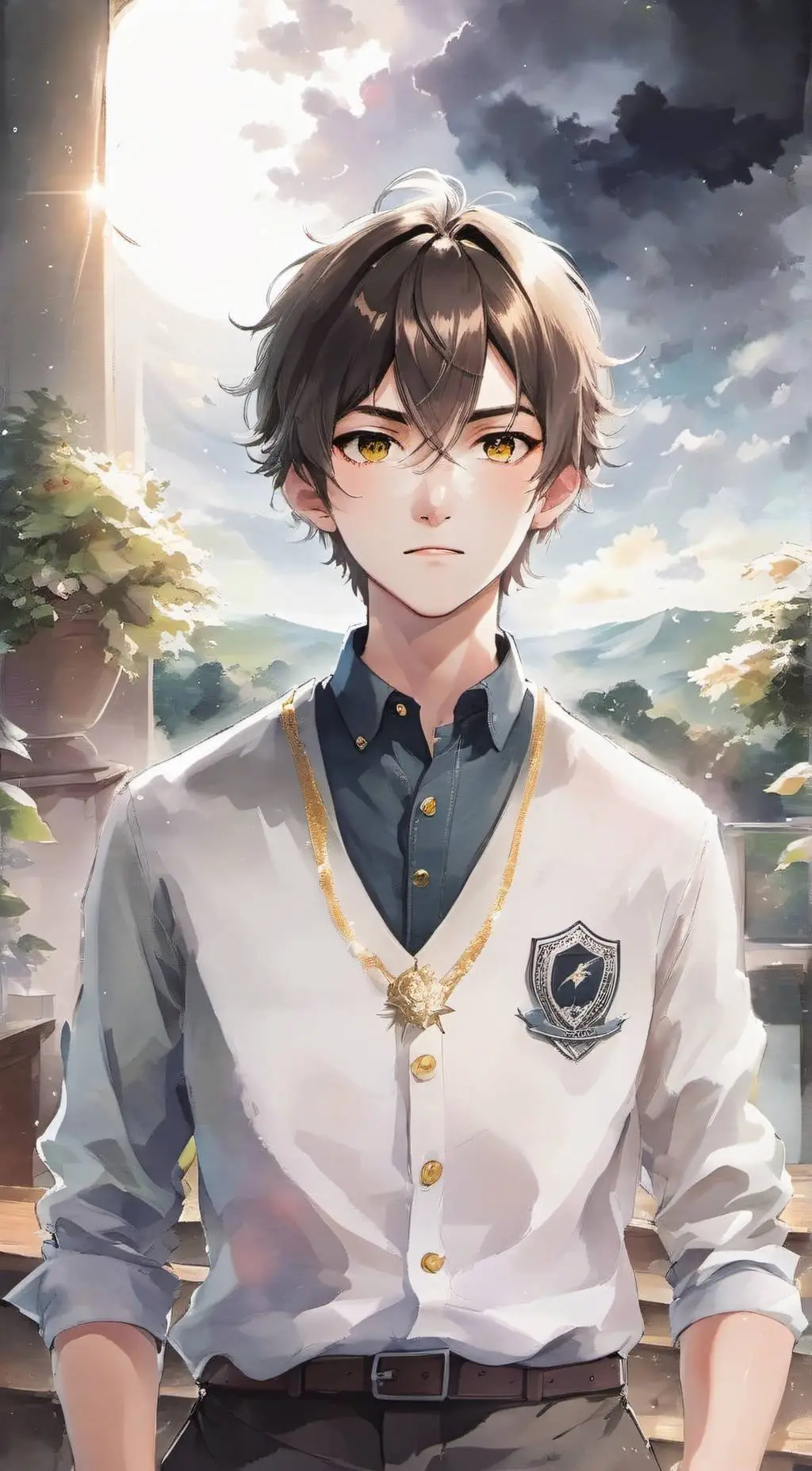ai character: Caesar  background
