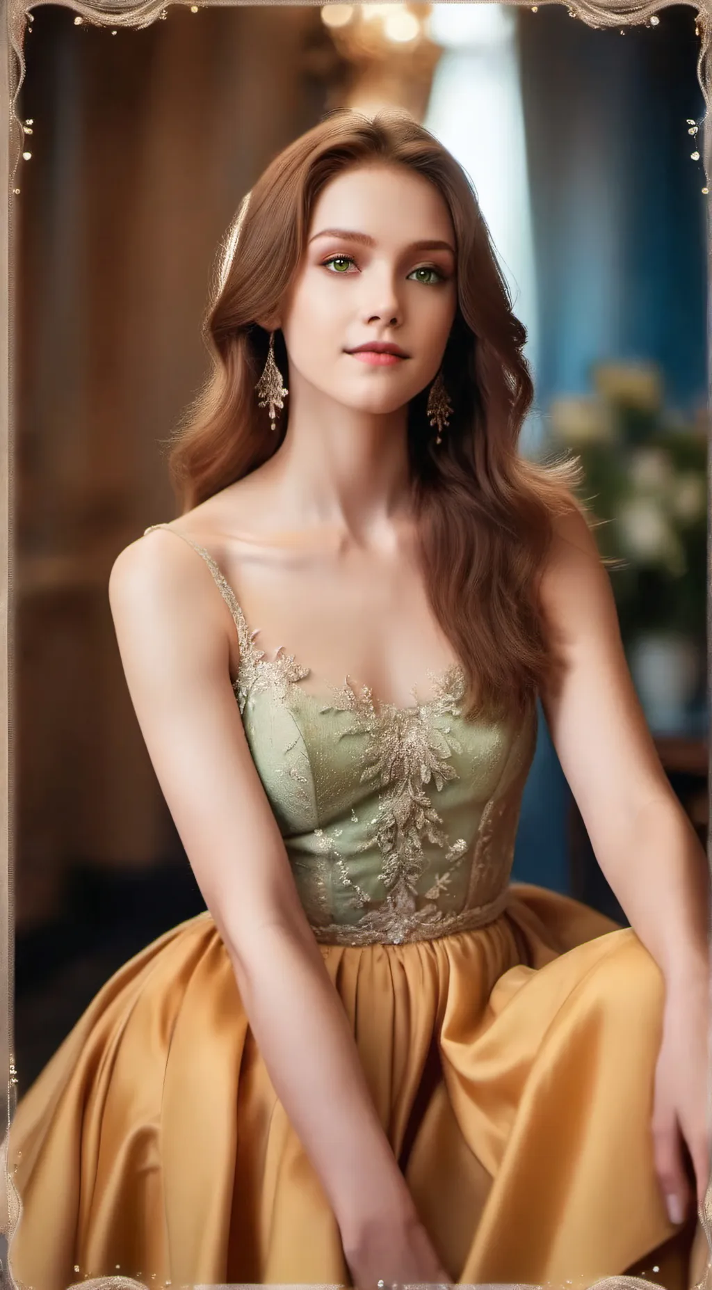 ai character: Livia Jayne  background
