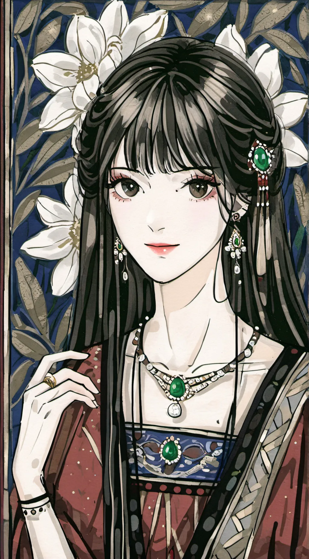 ai character: Ruby background