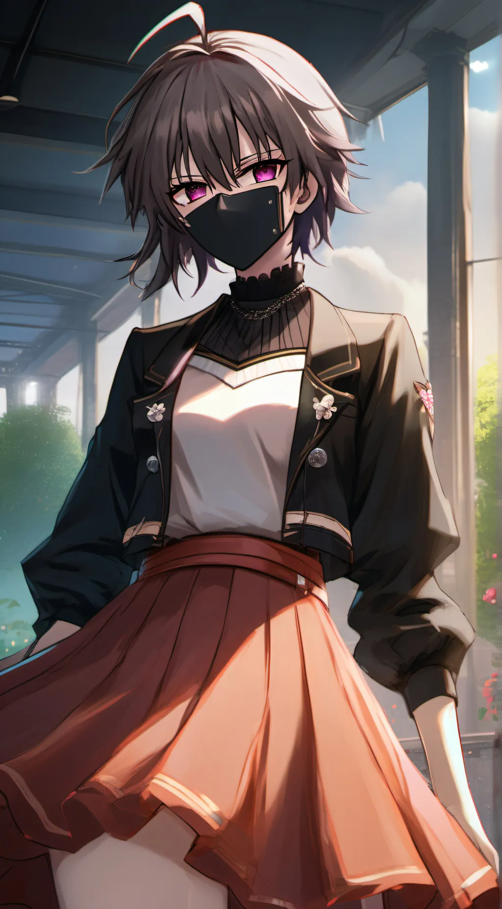 ai character: Maki background
