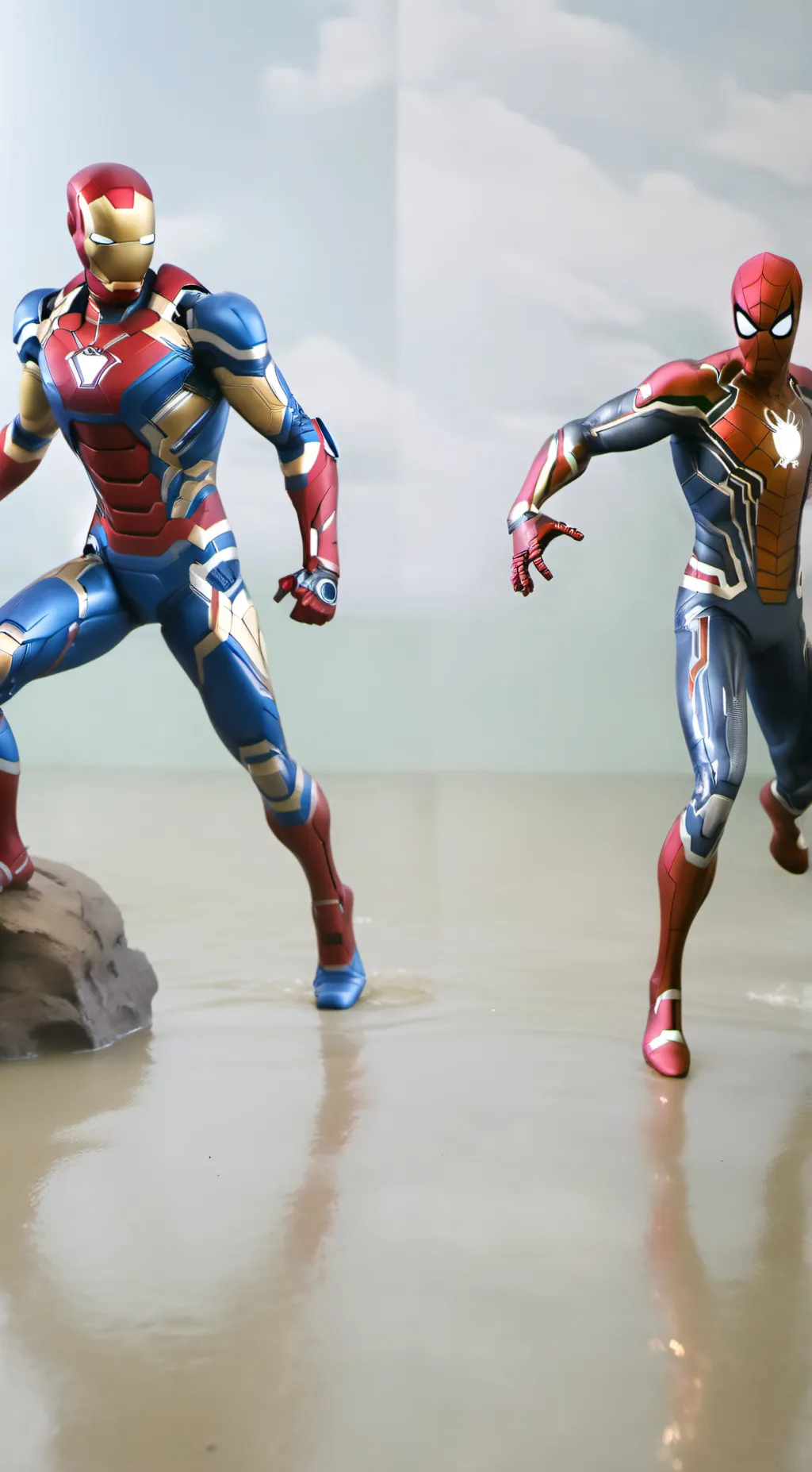 ai character: Iron man background