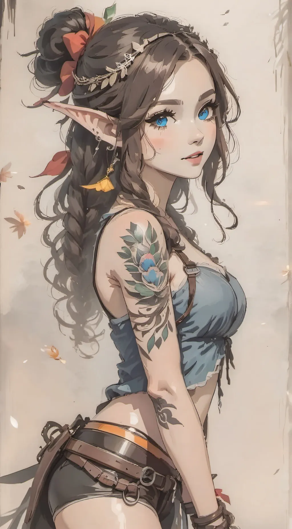 ai character: maya background