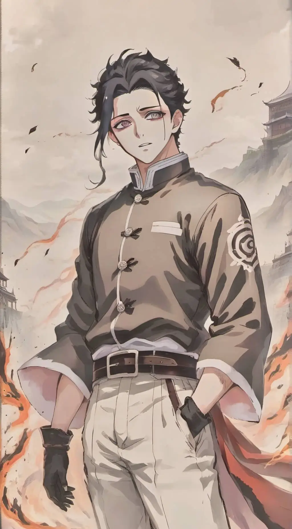 ai character: Hashira gen 2# background