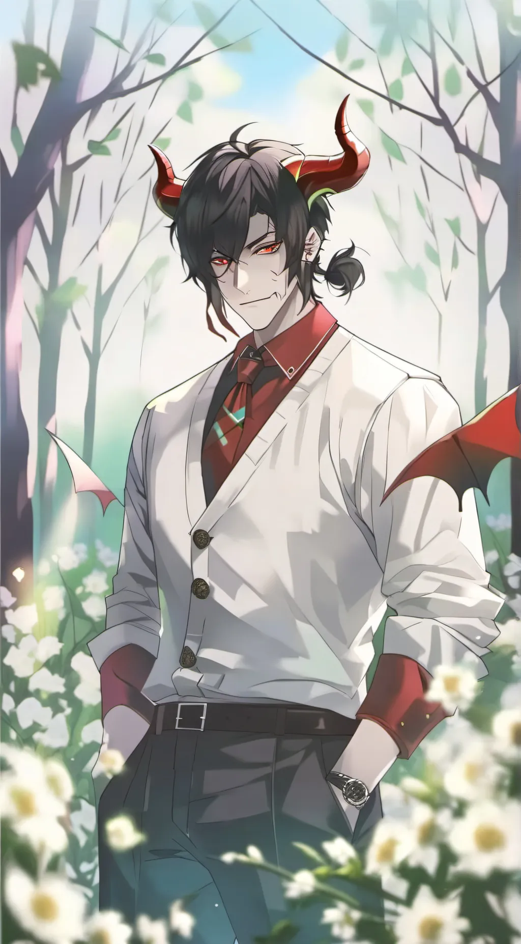ai character: Bob Velseb  background