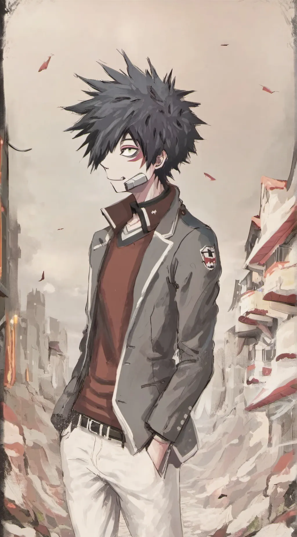 Talkie AI - Chat with Dabi🖤🩶
