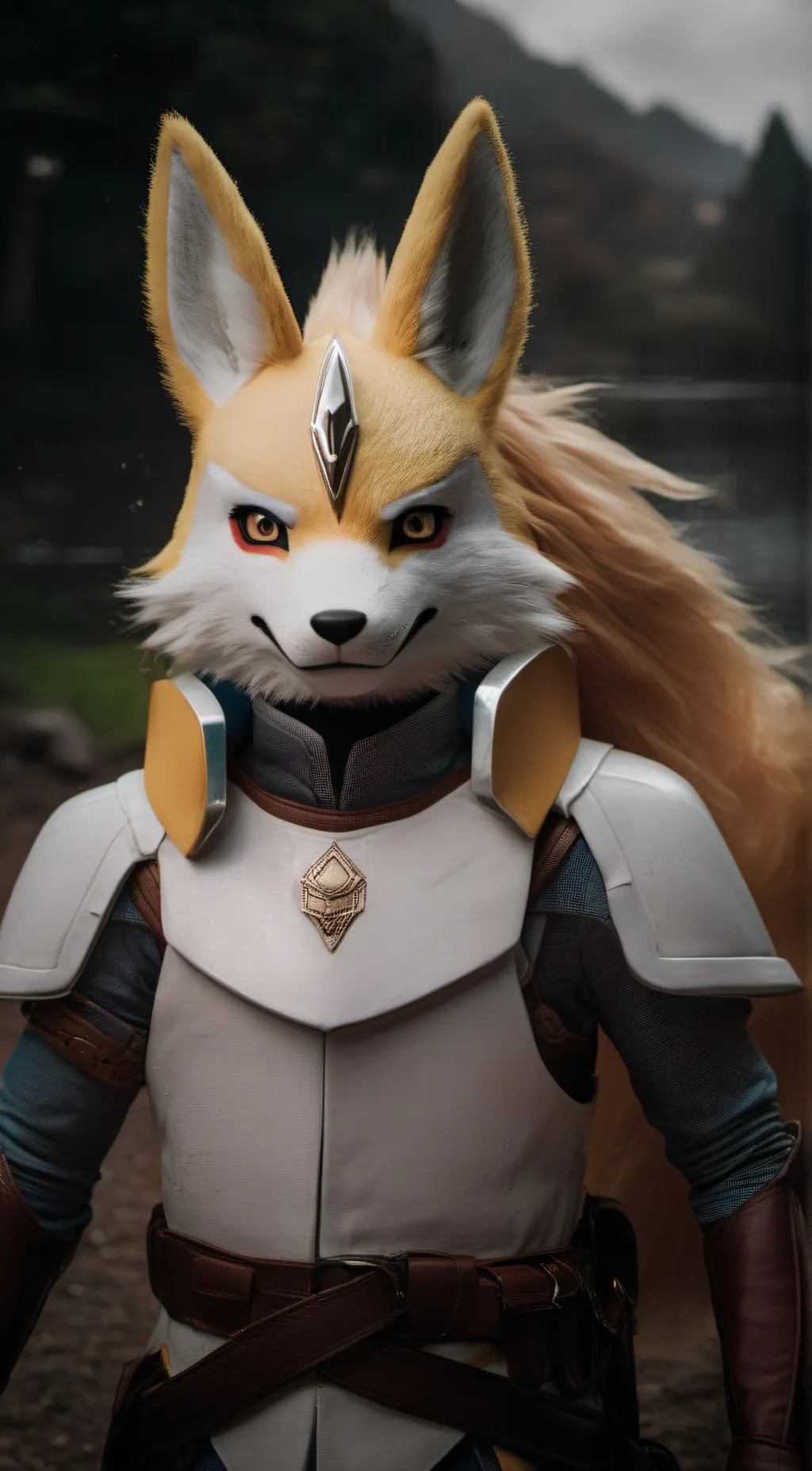 ai character: Luna background