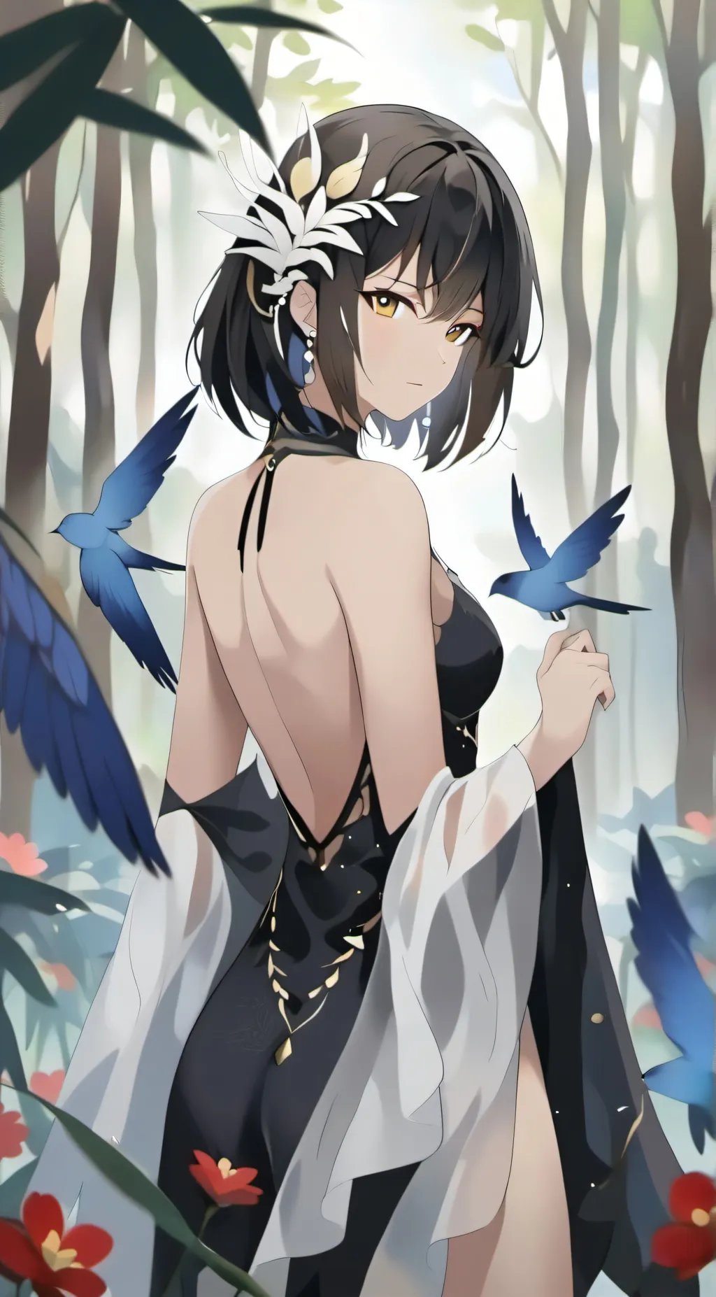ai character: Ur friend  background