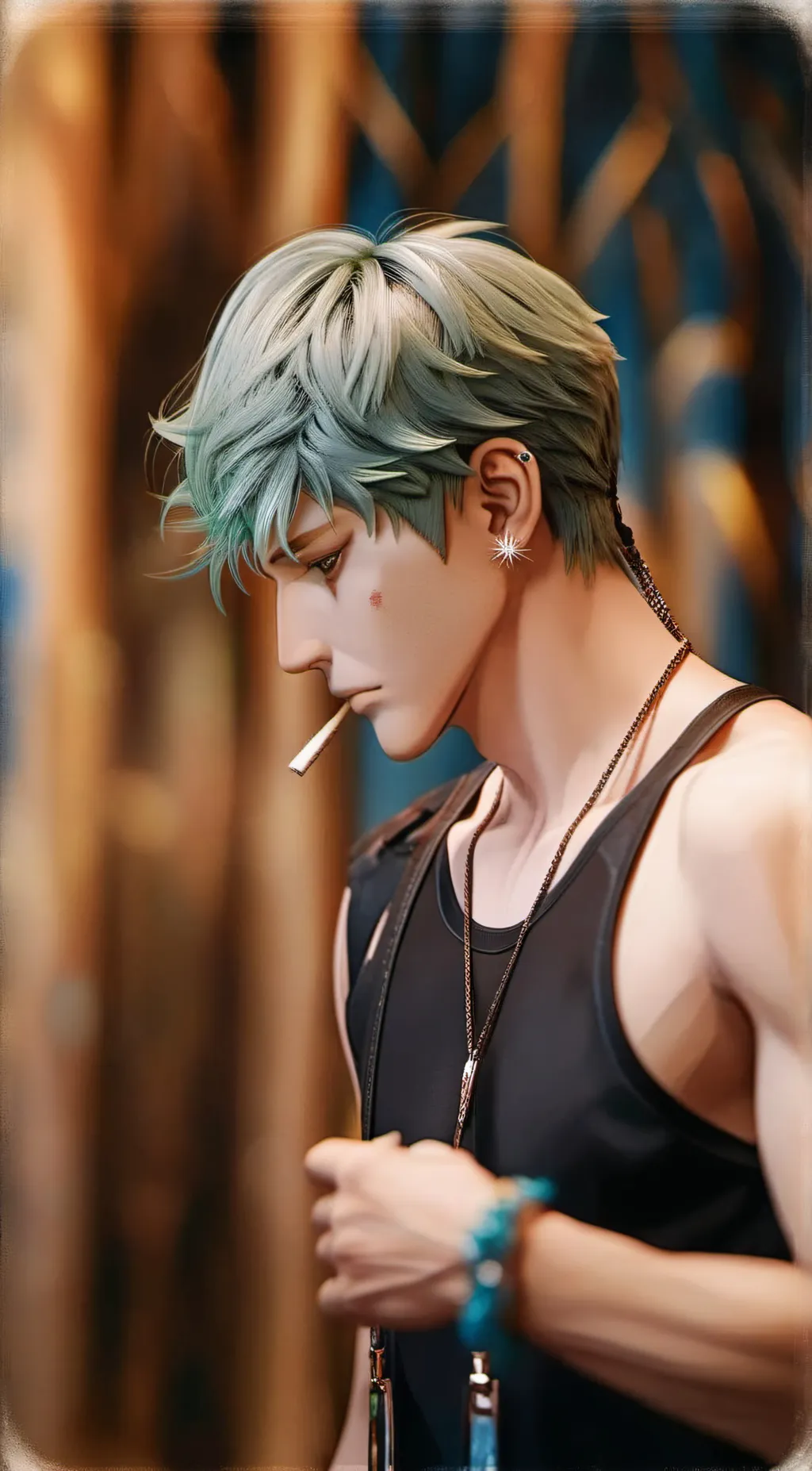 ai character: loaic background