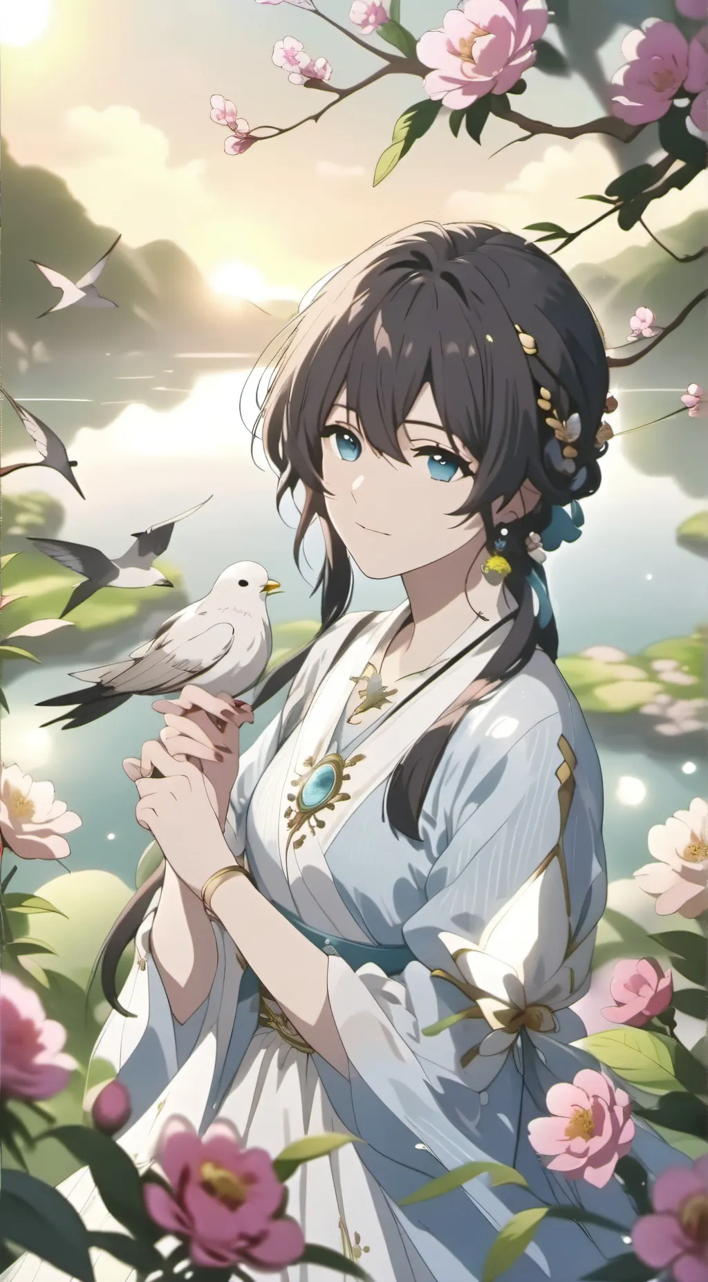 ai character: Nobara  background