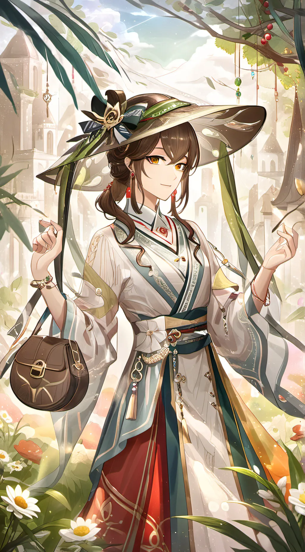ai character: Diane  background