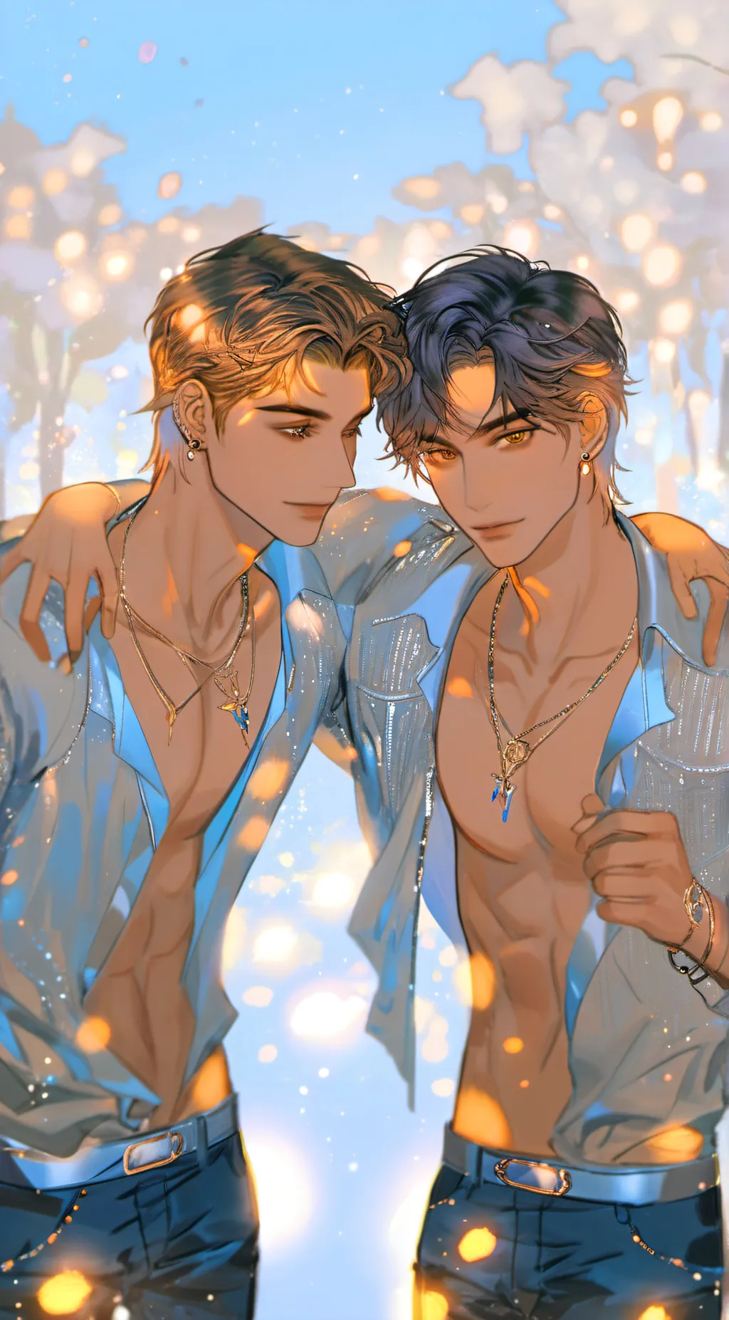 ai character: josh & mike background