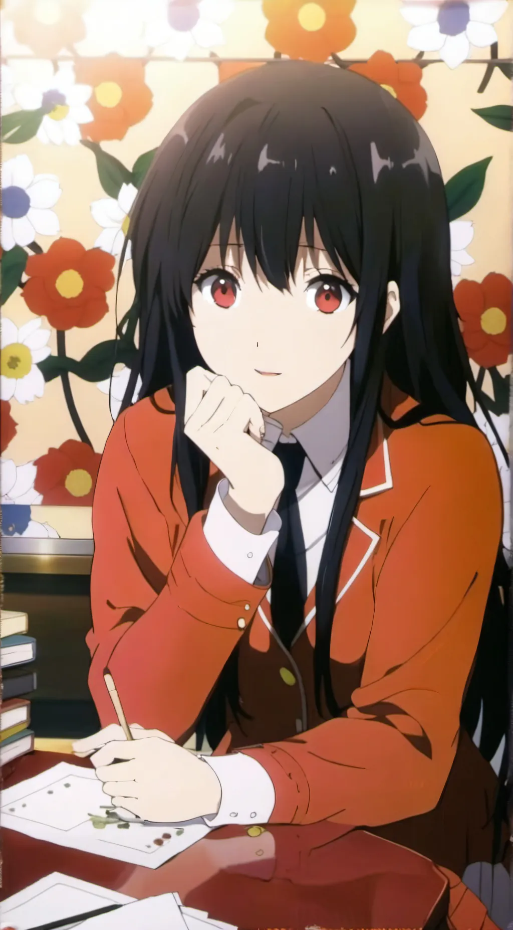 ai character: Kakegurui  background