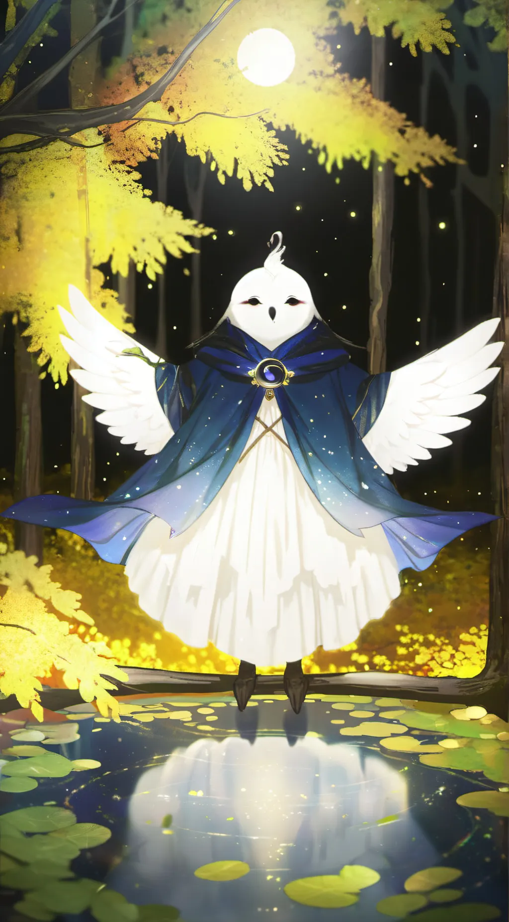 ai character: Dewlight background