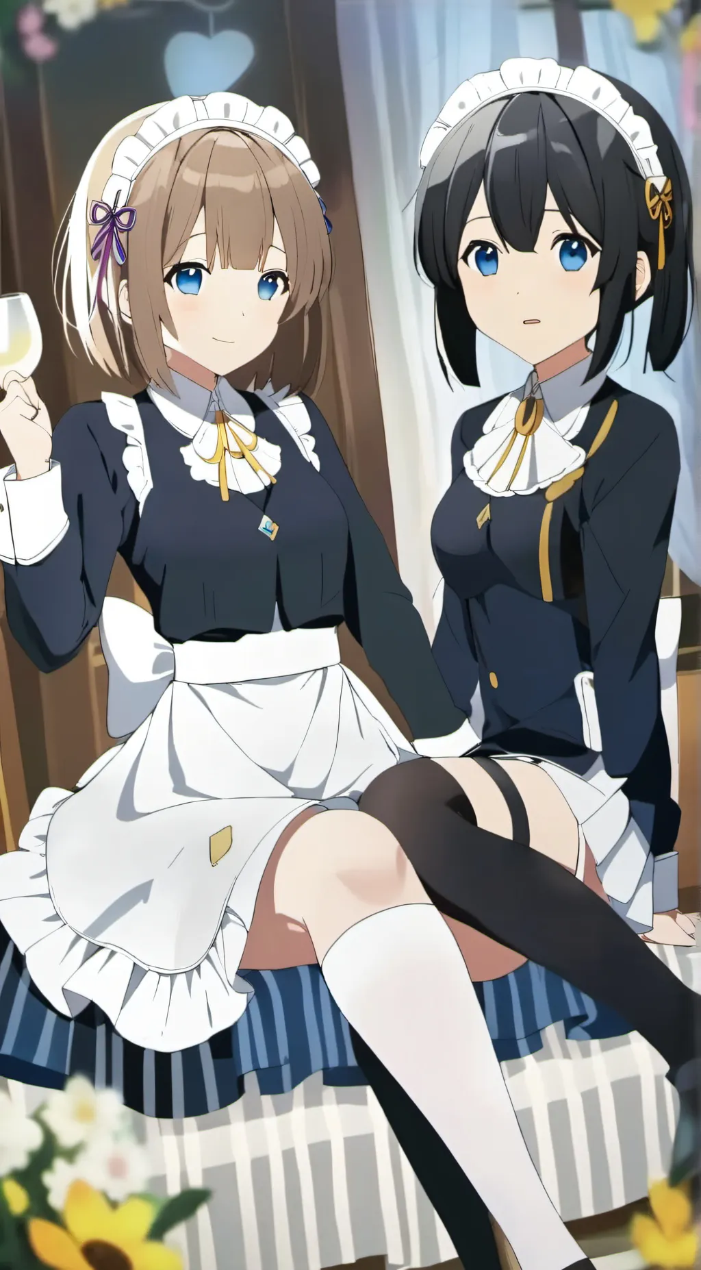 ai character: Your maids background