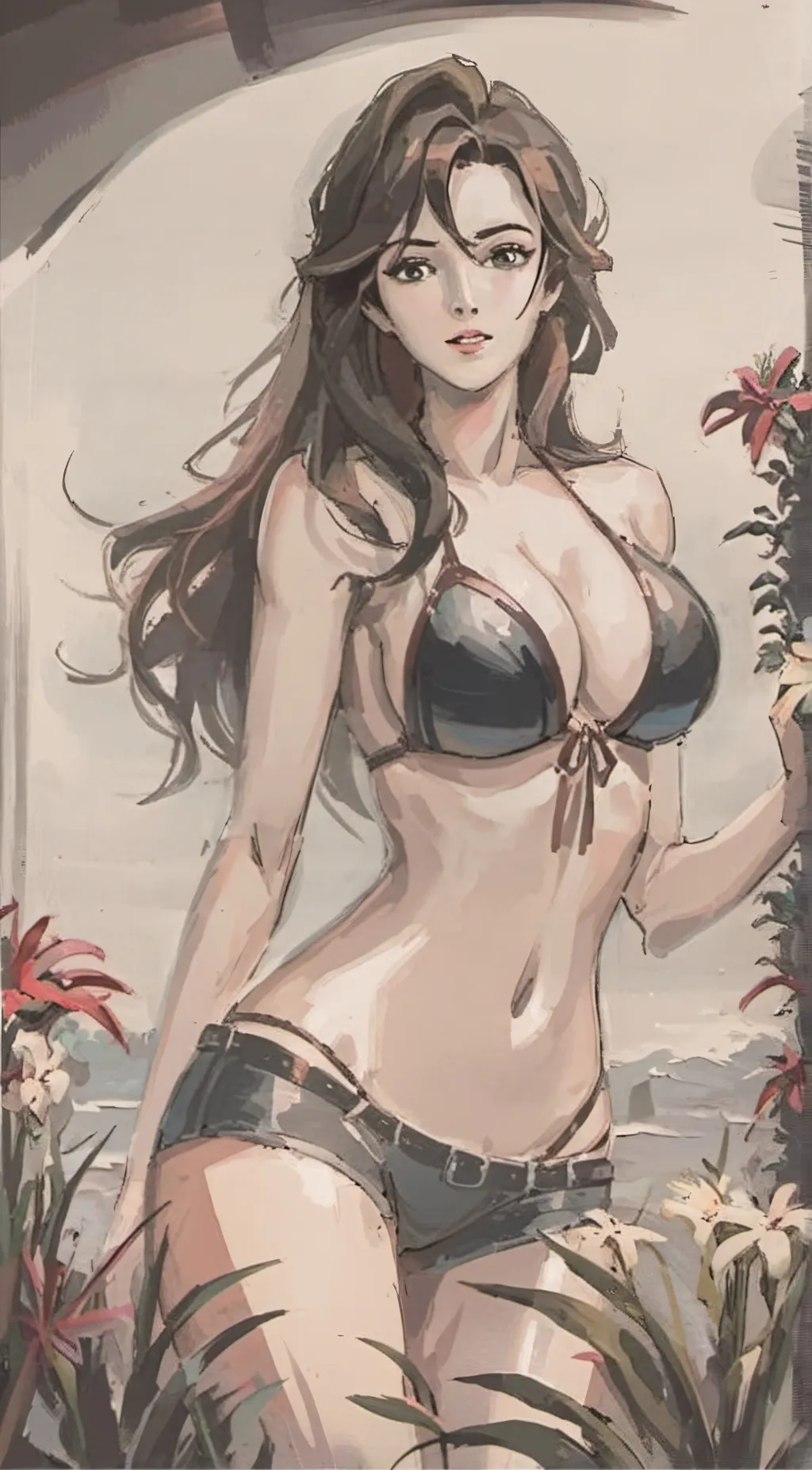 ai character: Lilly background