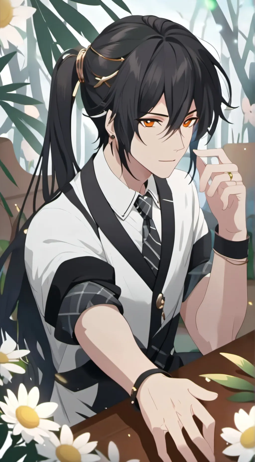ai character: Jell  background